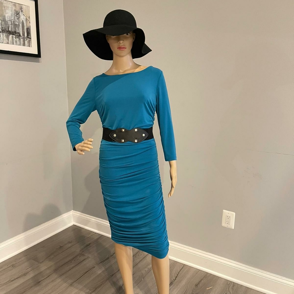 Catherine Malandrino stretchy midi dress